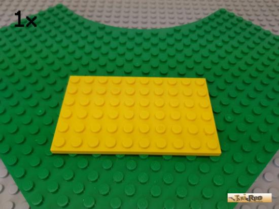 LEGO 1Stk Platte Basic 6x10 gelb 3033