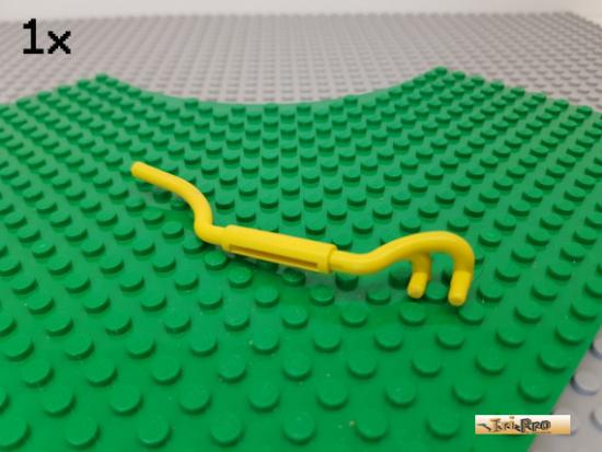 LEGO 1Stk Auspuff / Rohr 11 lang gelb links 4466