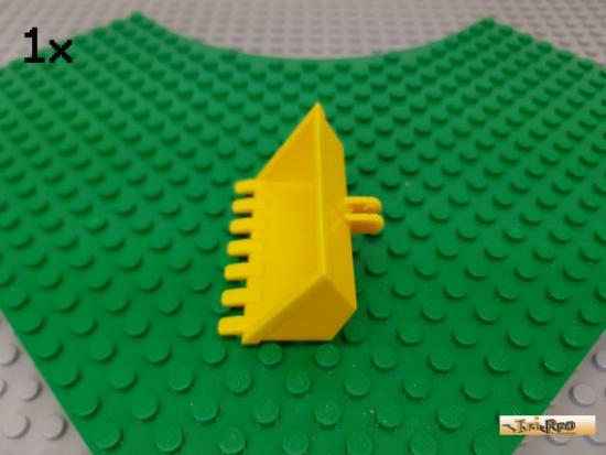 LEGO 1Stk Schaufel / Bagger / Scharnier 7 Zhne 3x6 gelb 30394