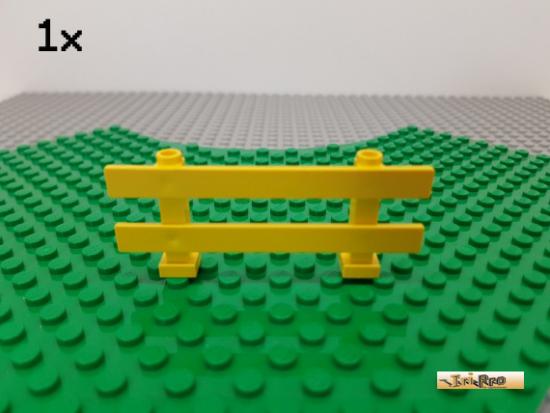 LEGO 1Stk Zaun / Absperrung 1x8x2 gelb 6079