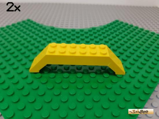 LEGO 2Stk Bogen / Bogenstein 2x10x2 gelb 30180