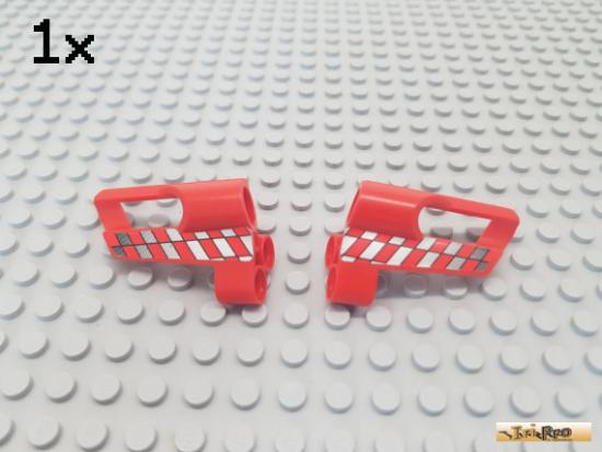 LEGO 1Stk Technic Paneel / Flgel Nr. 5/6 L+R rot beklebt 32527 / 32528pb03