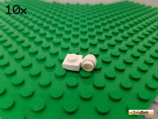 LEGO 10Stk Platte 1x1 mit Ring / se wei 4081