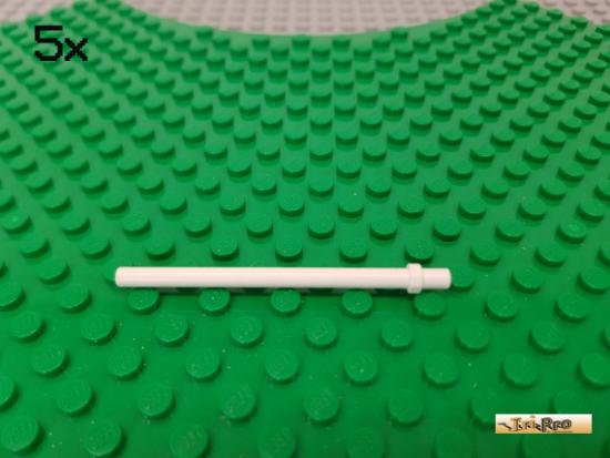 LEGO 5Stk Stab / Stange 6,6 lang wei 4095