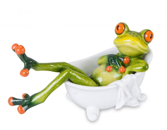 Frosch in Badew